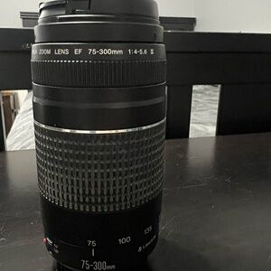 Canon EF 75-300mm 4-5.6 III Lens